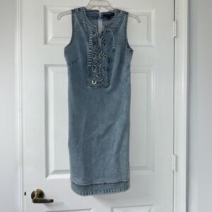 Boston Proper Denim Dress!